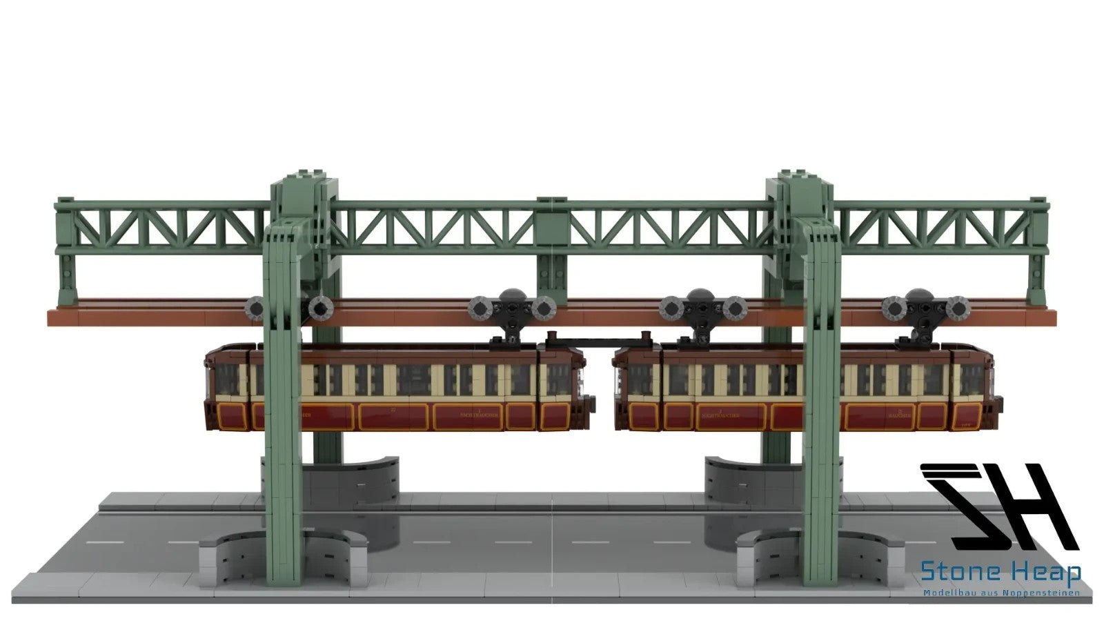 Stone Heap SH - 8008 Schwebebahn Kaiserwagen - MaxiBricks GmbHSH-8008